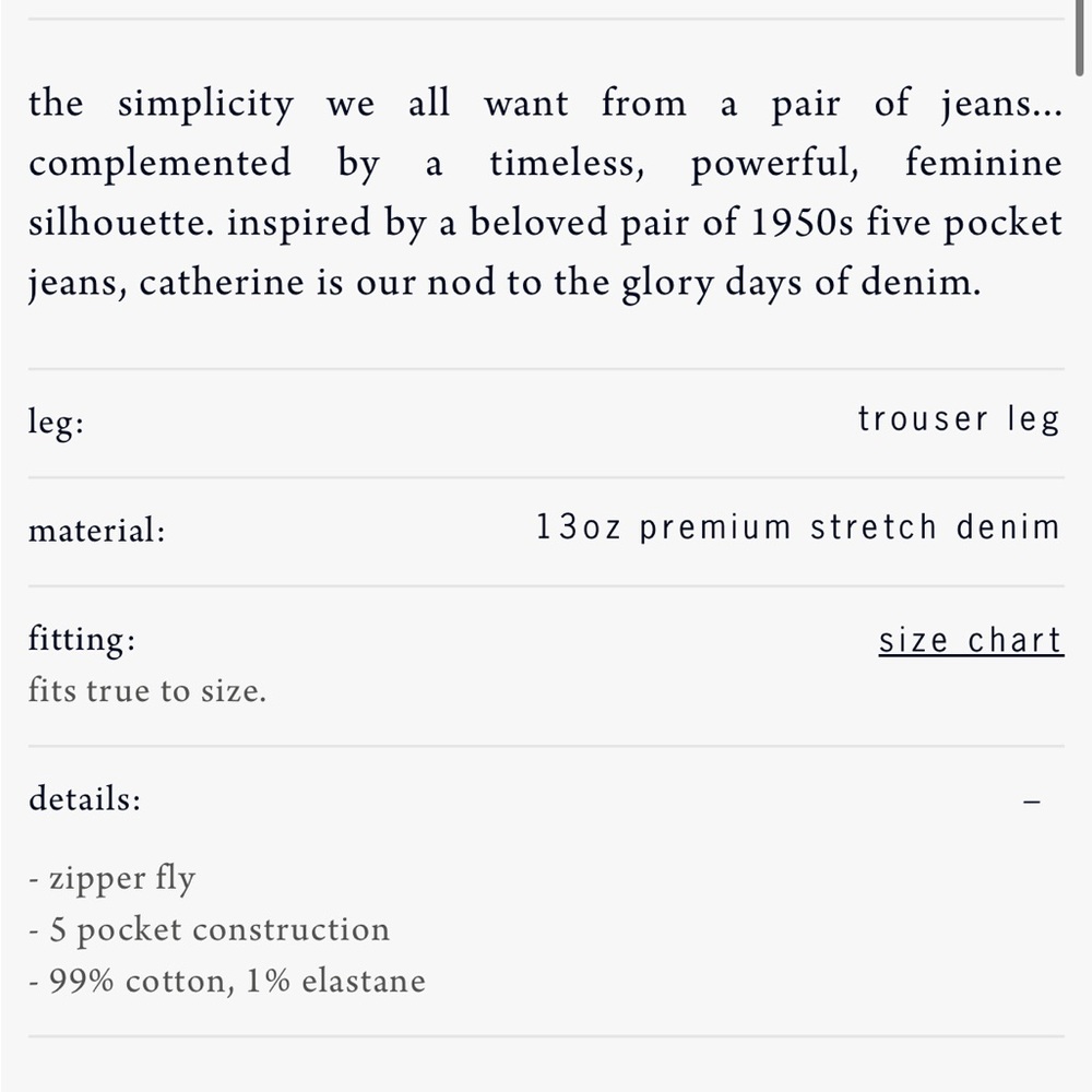Imogene + Willie Catherine Indigo Selvage Women's Jeans - Picture 4 of 13
